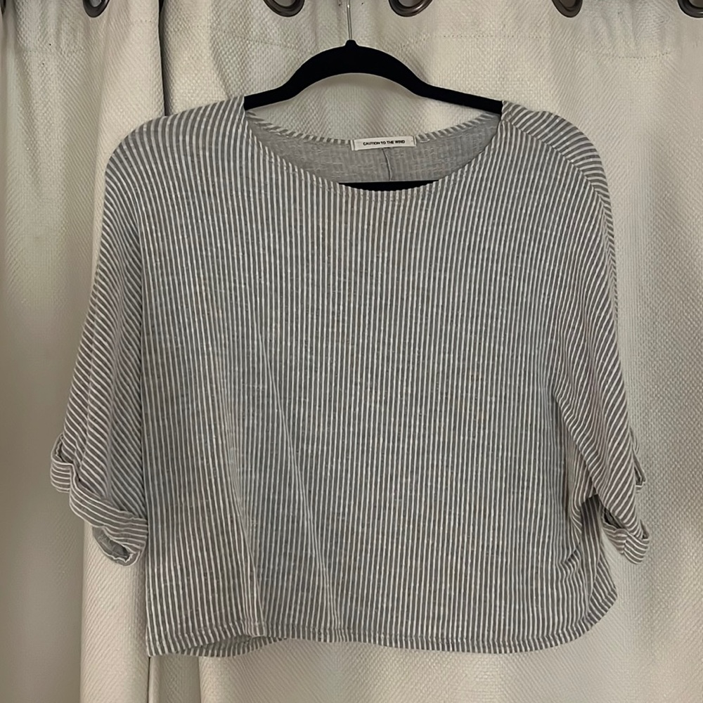 Cropped short sleeve